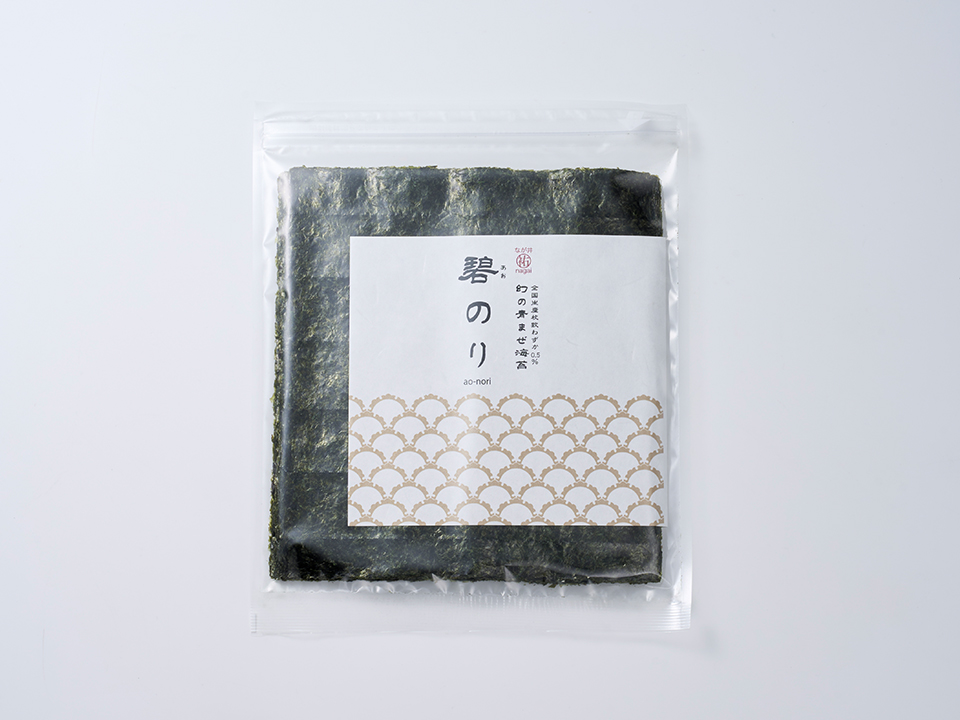 幻の青まぜ海苔　碧のり（あおのり） 写真